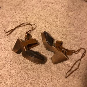 Free People Belmont Leather Clog